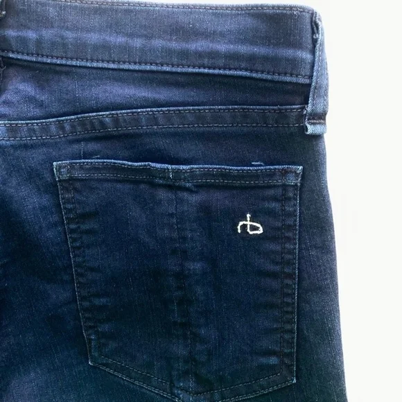 Rag & Bone Legging Jean 28 Mid Rise in Midnight Blue - Picture 10 of 16